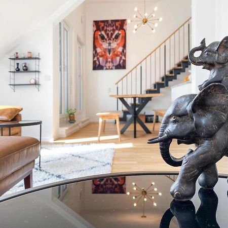 Modern & Stylisch - Penthouse-Feeling Nahe Flughafen Muenchen Apartment Freising Bagian luar foto