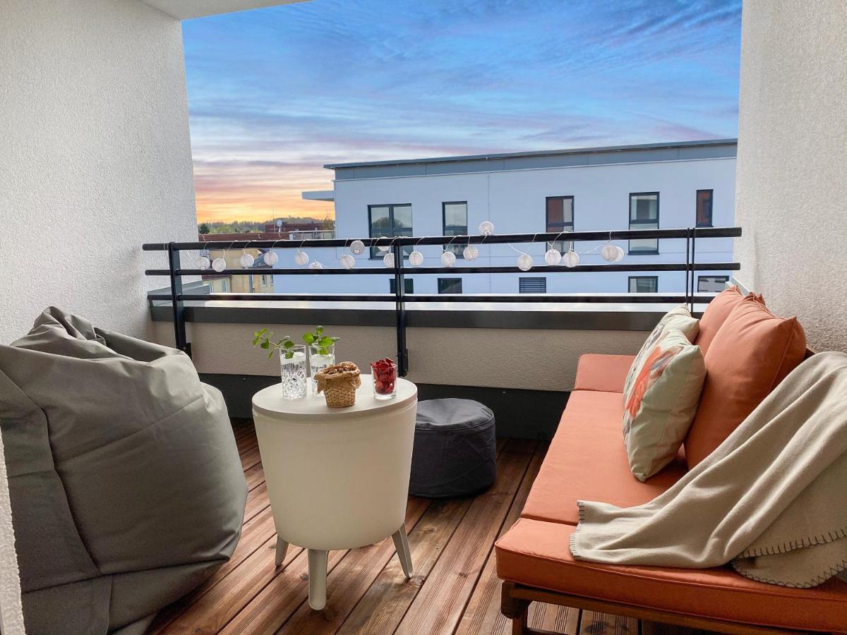Modern & Stylisch - Penthouse-Feeling Nahe Flughafen Muenchen Apartment Freising Bagian luar foto