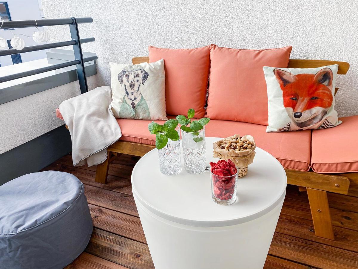 Modern & Stylisch - Penthouse-Feeling Nahe Flughafen Muenchen Apartment Freising Bagian luar foto